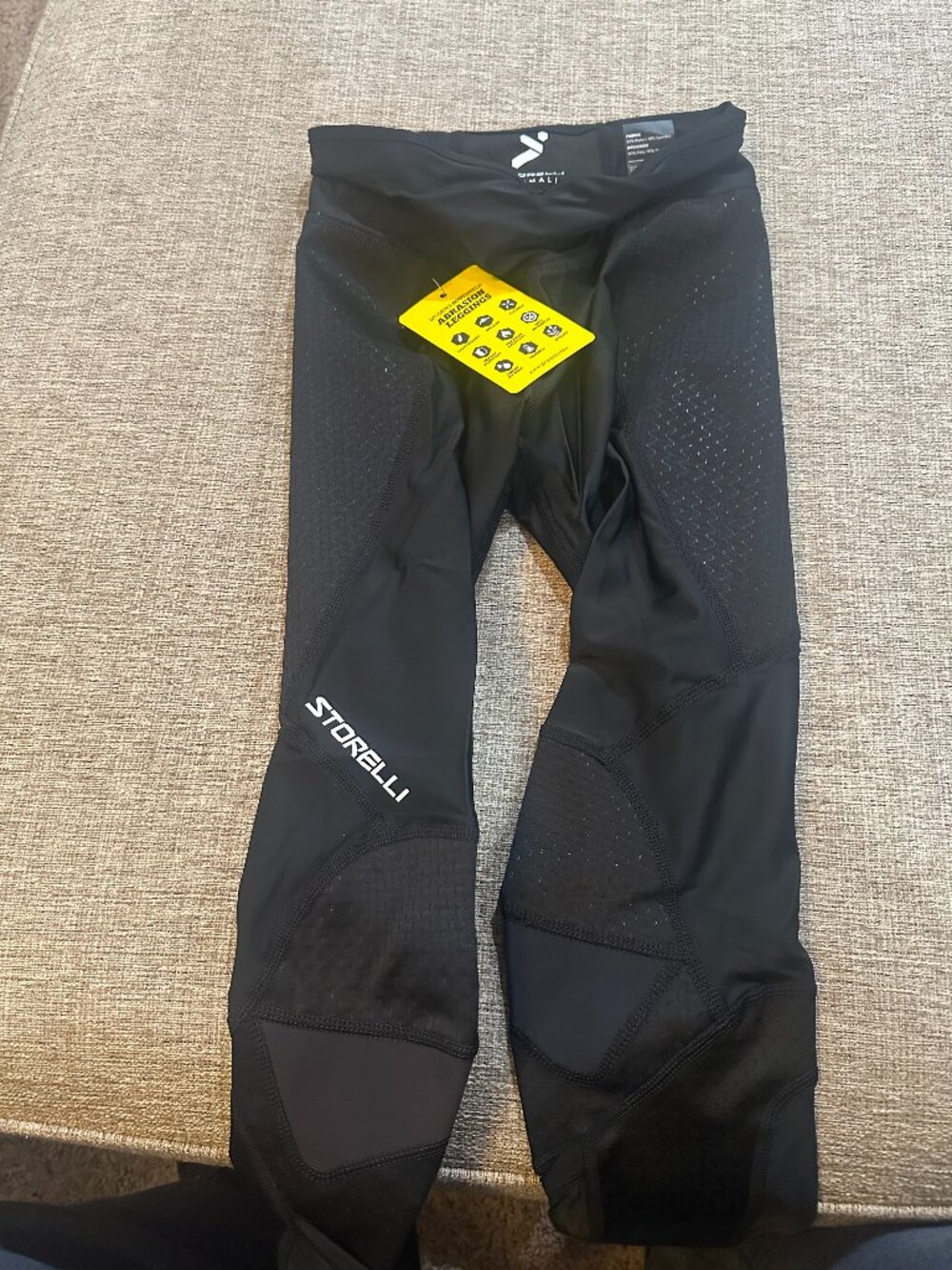 STORELLI WOMENS TURF BURN LEGGINGS BLACK XS